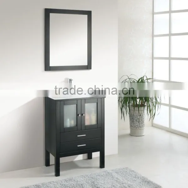 Contemporary Bathroom Design Solid Wood Cabinet X054 photo-5