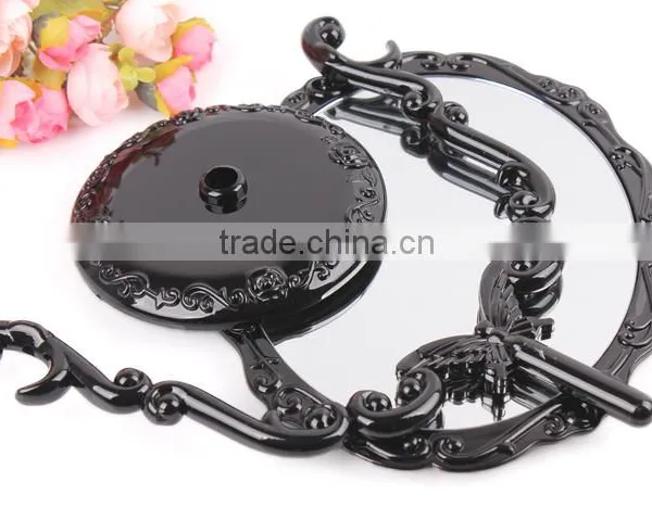 D07 ANPHY Household Decoration Oval Table Mirror Display Holder Stand Stock photo-4