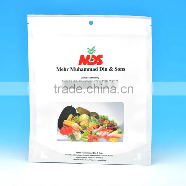 Laminated Plastic Packaging Bag With Ziplock