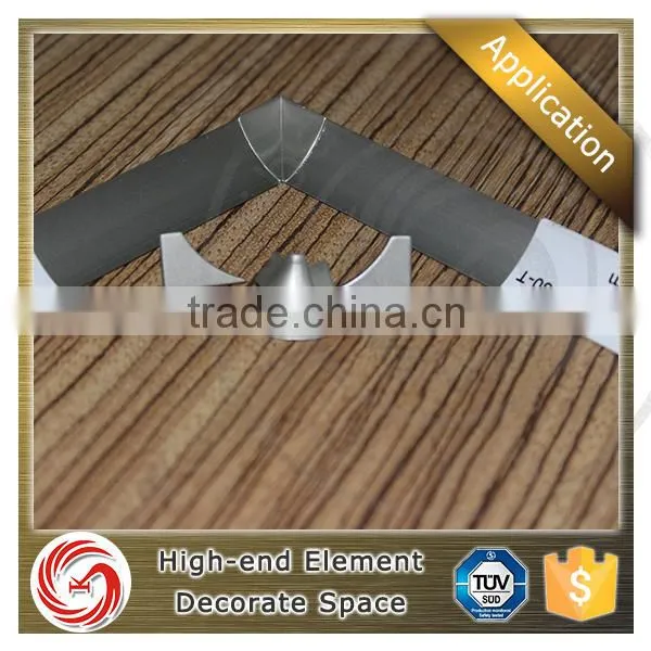 Wear-resisting Bathroom Ceramic Tile Edge Trim Aluminium Tile Trim photo-2