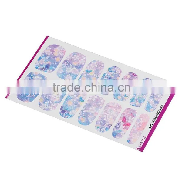 K5633 K5653 K5711B K5721B K5708B Nail Sticker Manicure Decor Decal Tools Rose Floral Butterfly Galaxy Patterns Water Transfers S photo-4