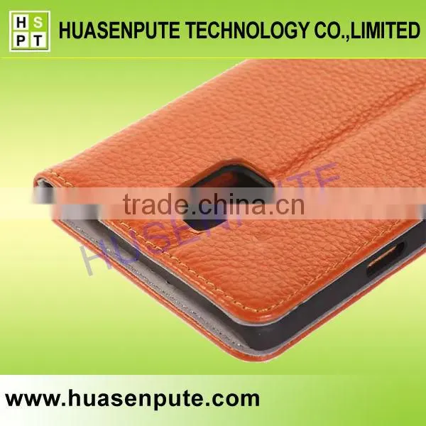 Fancy Leather Flip Magnetic Hidden Card Slot Stand Case Cover for Samsung Note4 Series photo-5