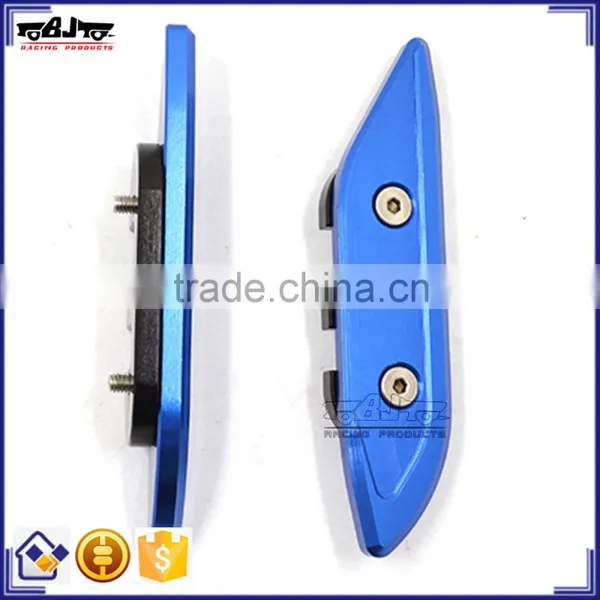 BJ-MHC-YA002 CNC Aluminum Motorcycle Parts Motorbike Blue Side Mirror Cover Hole Cap for Yamaha T MAX 530 2012-2015 photo-4
