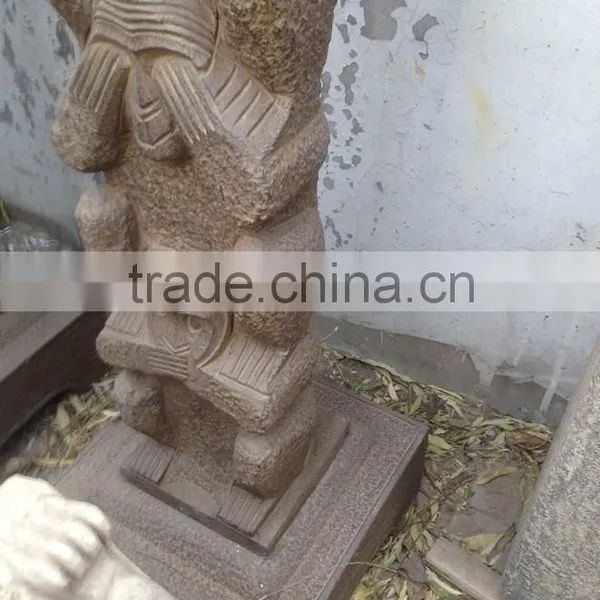 Antique Garden Stone Monkey Lanterns photo-5