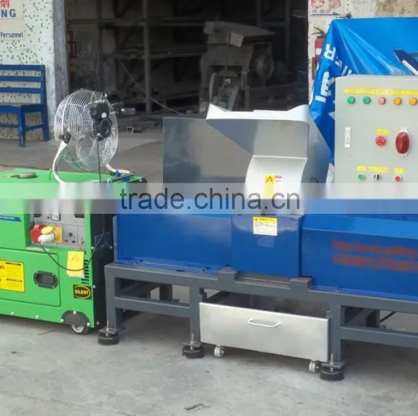 Mobile HDD Shredder,Two Shaft Hard Drive Shreddering Machine