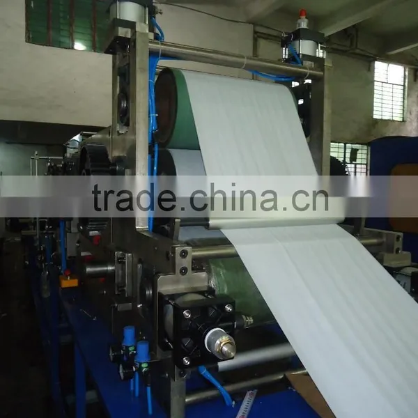 Color Printing Napkin Tissue Lamination Interfold Serviette Paper Convert Machine photo-4