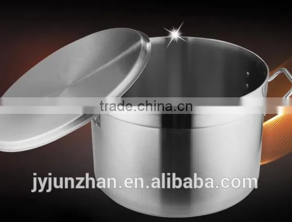 3layers Composite Bottom Stainless Steel Stock Pot Hotel Restaruant Kitchenware Equipment photo-5