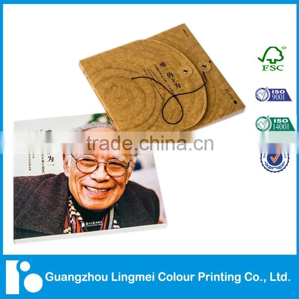 Softcover Catalogue Printing With Kraft Paper Dust Jacket photo-3