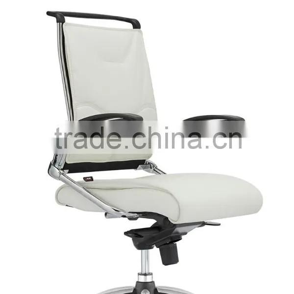 CM-B03BS-1 PU Seat Mesh Back Adjustable Arms High Back Executive Office Chair photo-2