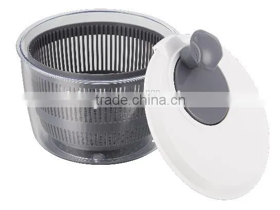 Plastic Kitchen Utensils Vegetable and Fruit Tools Mini Salad Spinner 2.7L Salad Dryer photo-4