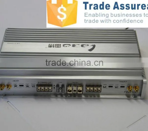 2015 New Arrive Car Amplier 1000W Trade Assurance 4 Channel High End