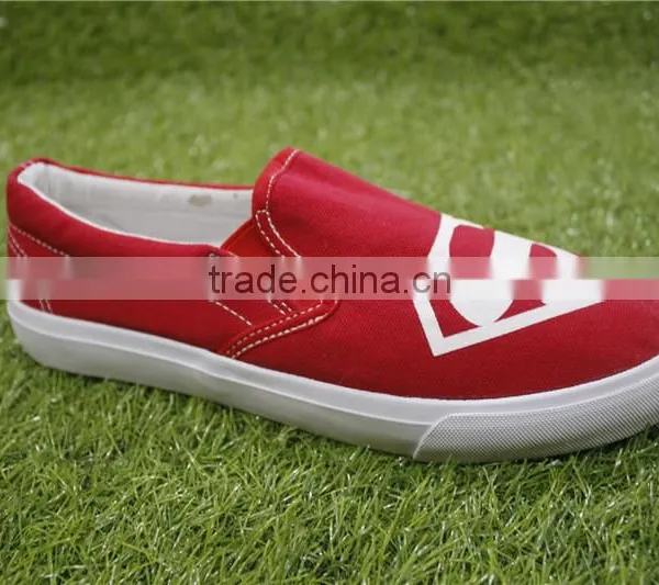 2016 Print Flange Slip on Canvas Shoes
