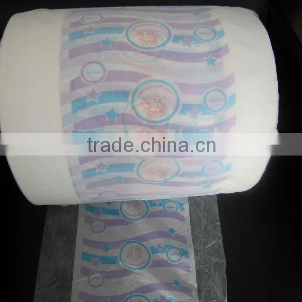 the Raw Material of Baby Diaper PE Film /backsheet of Diaper photo-4