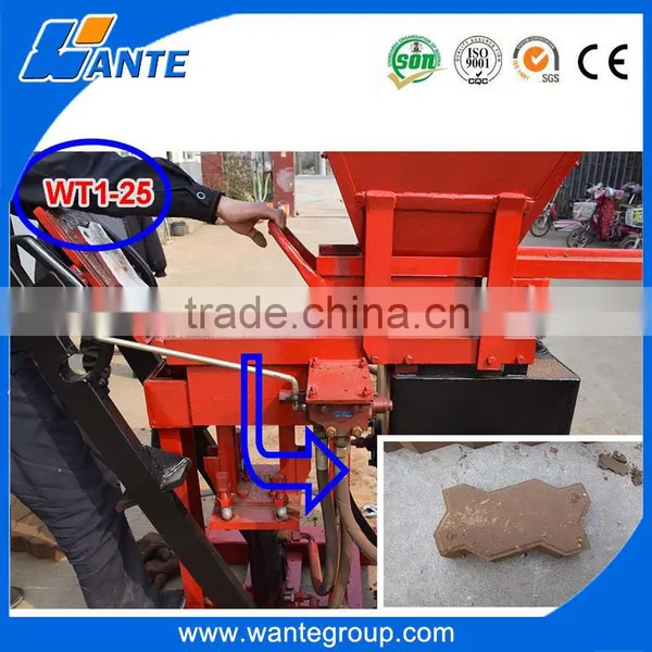 WT1-25 Interlock Clay Brick Making Machine South Africa photo-5