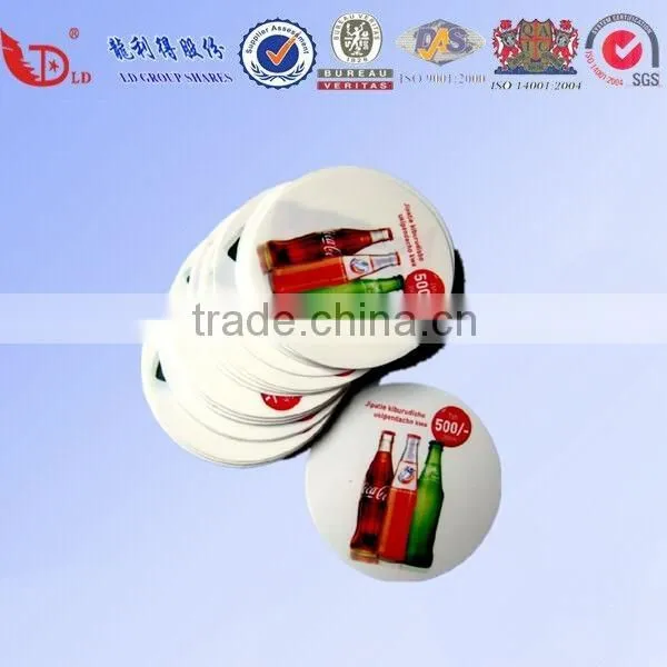 Wholesale Recyclable Paper Feature Coaster photo-4