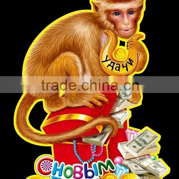 Monkey Year New Design Wall Sticker,customized Wall Decorative Sticker photo-2