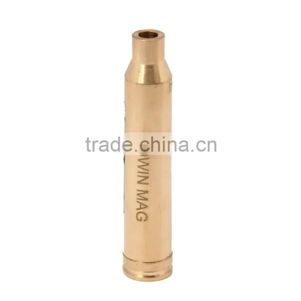 Funpowerland 300WIN MAG Caliber Cartridge Style Red Laser Bore Sight in Brass photo-2