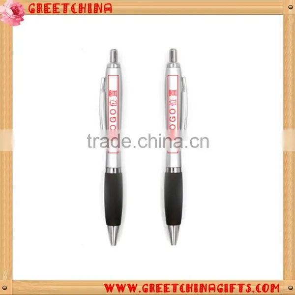 Fancy Plastic Press Clip Ballpoint Pen photo-2