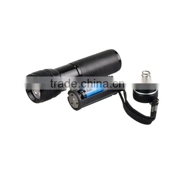 High Brightness MINI UV Flashlight Aluminum Alloy Fluorescence Detection 365NM. 395NM Quality Choice photo-3
