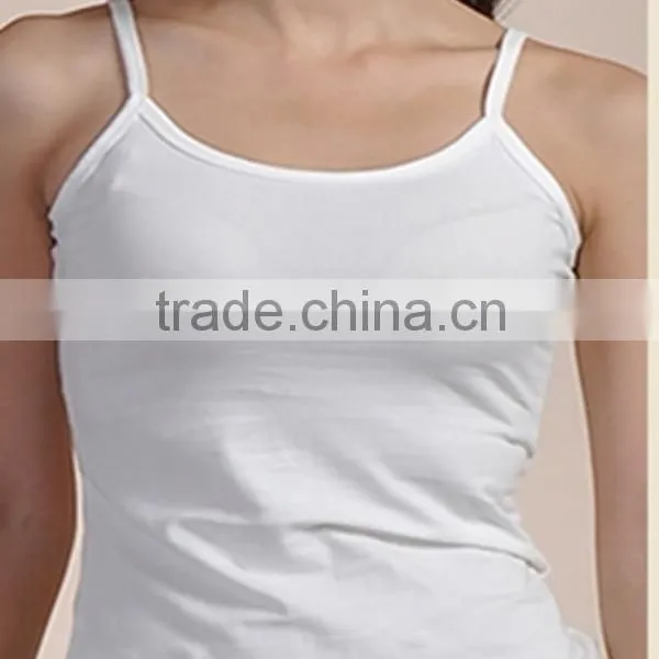 2015 Ladies Cotton Vest With Quidk Dry and Moisture Transfer Function photo-3