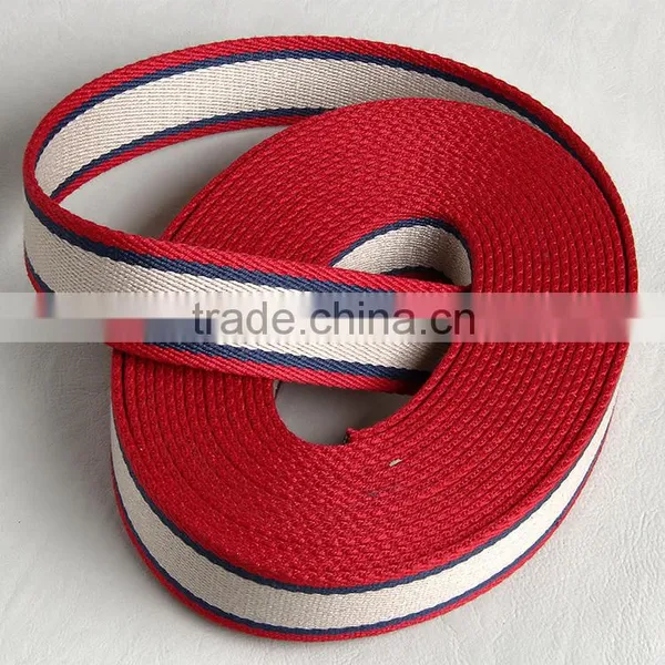 Hangzhou Factory Custom Striped Webbing Tape for Outdoor Packbags photo-3