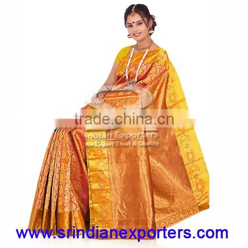 Kanchipuram Virgin Pure Silk Sarees