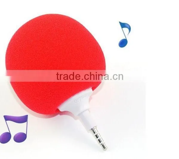 3.5mm Mini Portable Sponge Ball Speaker Balloon Mobile Audio Music Player photo-5
