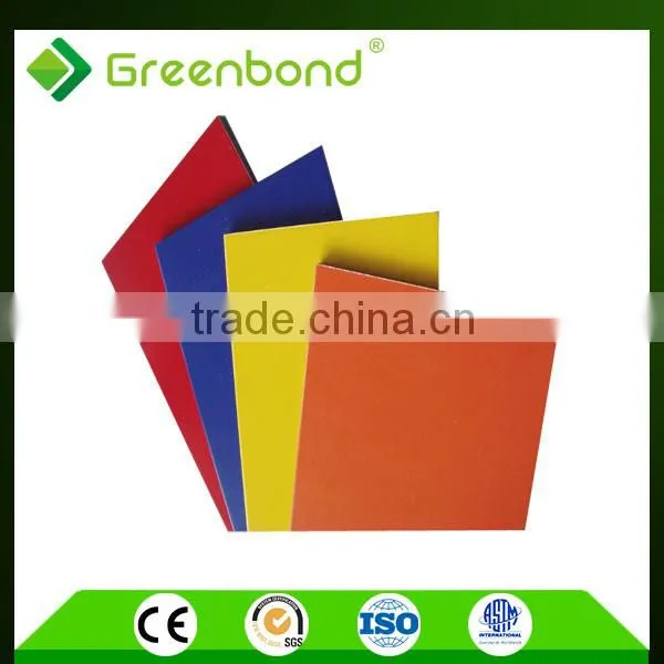 Greenbond PE 6mm External Cladding Acp Laminated Panel photo-6