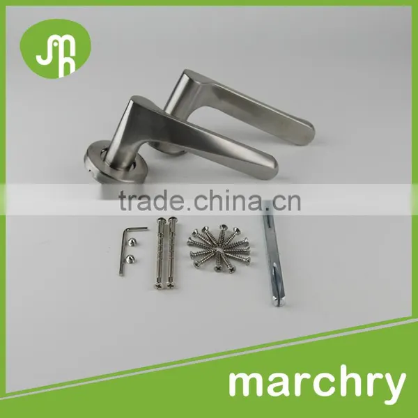 MH-0391 304 Stainless Steel Door Hardware Stainless Door Handle Quality Choice photo-2