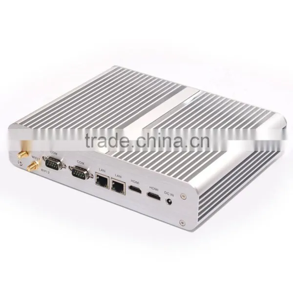 Computer Wholesale Distributor N3510 2.00 Ghz hd Ports Fanless Mini pc Linux Dual Display 300M WIFI Quad Core Processor photo-2