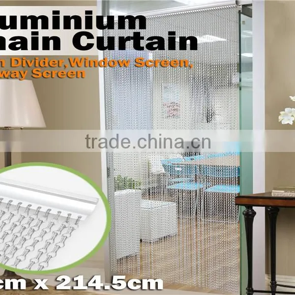 Metal Shower Curtain Chain Link Woven Wire Fabrics photo-5