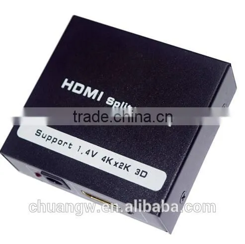 2015 Hot Sales !!!! HD SPLITTER 1x2 4K*2K for DVD,DVHS,HDTV,2 Port HD Splitter/hub/switch/multi/1 Input 2 Output photo-3