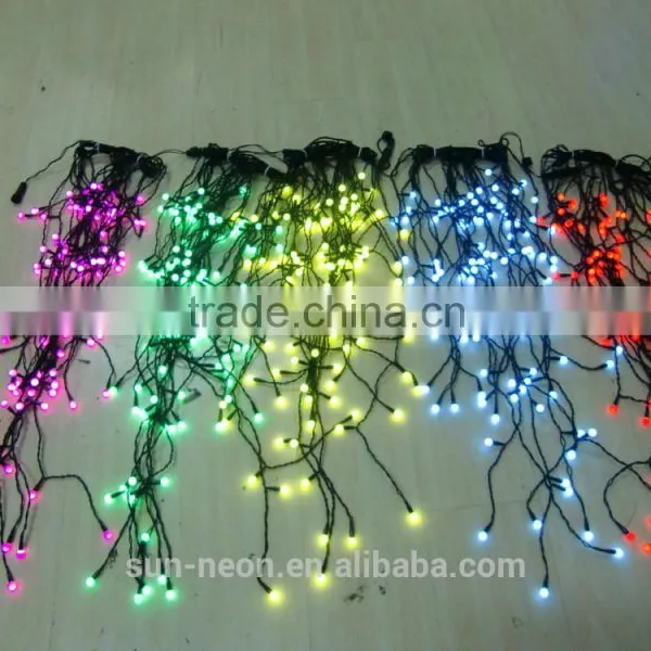 Holiday Time Lighting Indoor Outdoor Christmas Decoatives Led Icicle Light photo-4
