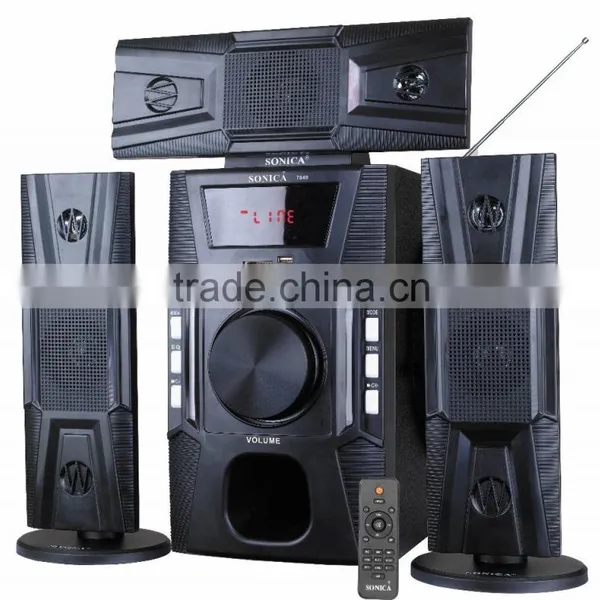 Hot!Super Woofer 3.1 Home Theater Items Speaker With Usb sd fm