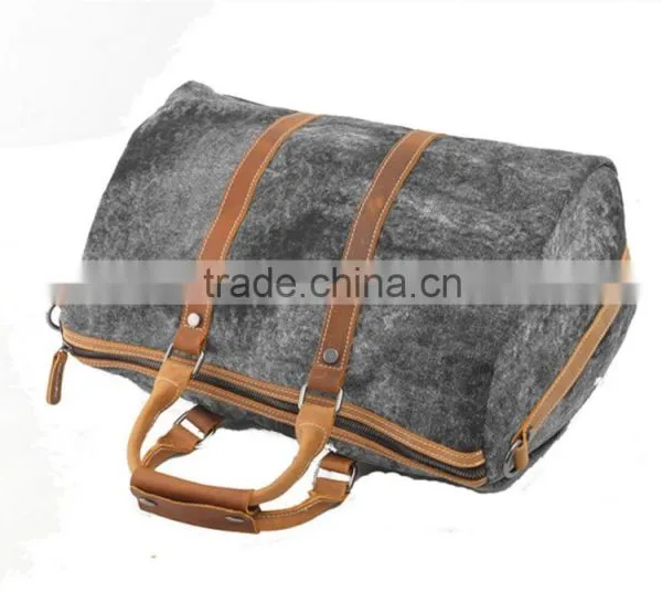 China Supplier Wholesale Quilted Duffle Bags Personalized Tote Bags Leather Luggage Tag photo-6