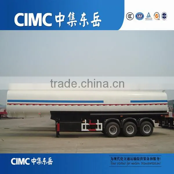 CIMC Brand Goose Neck Oil Tank Trailer 13 Ton Fuwa Axle 42000L For Petroleum and Fuel photo-6