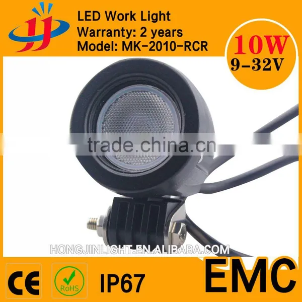 Overseas Warehouse Free Shipping Mini Led Spot Light Headlight Motorcycle Led Driving Lights photo-3