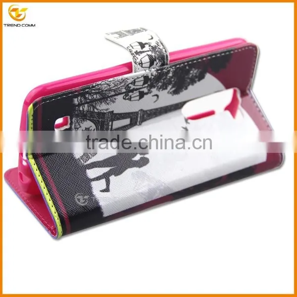 Wholesale High Quality Flip Leather Cover Case for LG Q10 photo-4