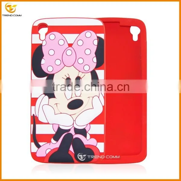 China Suppliers New Cute Silicon Cover for Alcatel OT6015 photo-2