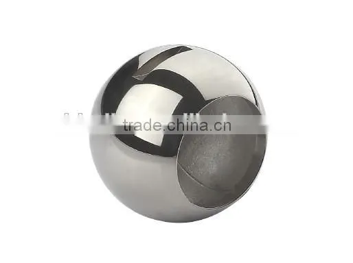 ZHENHONG Factory Perfect Surface Dia.24mm 304 Stainless Steel Valve Ball Details With 13mm Hole photo-3