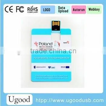 Hot Item Credit Card Pendrive With Customized Logo, Wholesale Cheap Slim Size USB Storage, Fast Speed USB 2.0 Pendrive photo-2