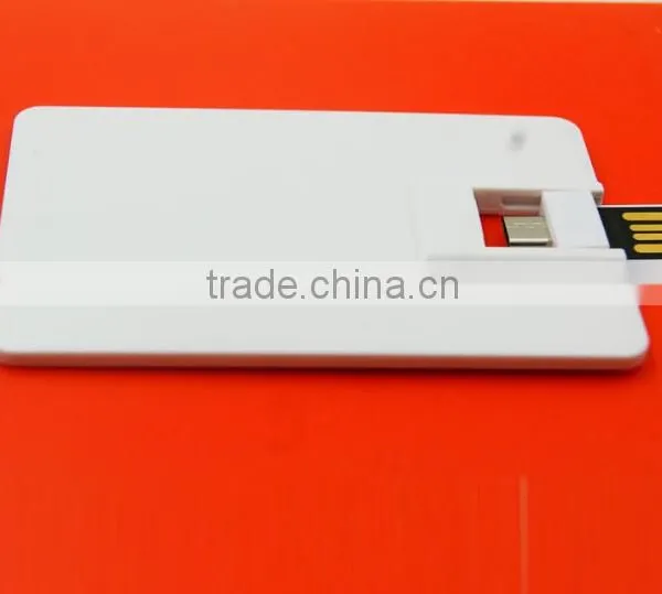 White Otg Card Usb Disk Otg 3.0 Usb Flash Drive Custom Otg Card Usb Flash Drive 64gb photo-3