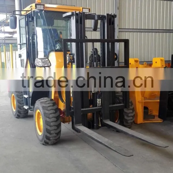3Ton 4.5m Superhigh Forklift Wheel Loader Manufacturer China With CE Cetification photo-2