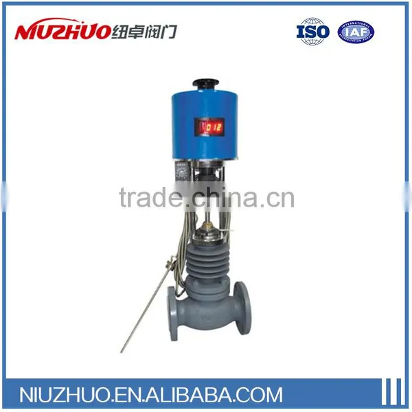 Self-operated Electric Temperature Control Valve for Large-bore,used for Hot Water Supply,chemical,oil,textile,food