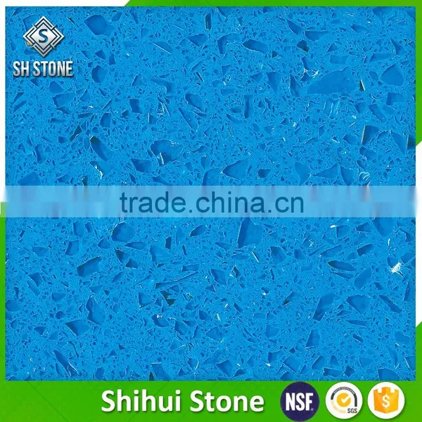 White Mirror Fleck Quartz Stone Countertop, Quartz Stone Price in Low photo-5