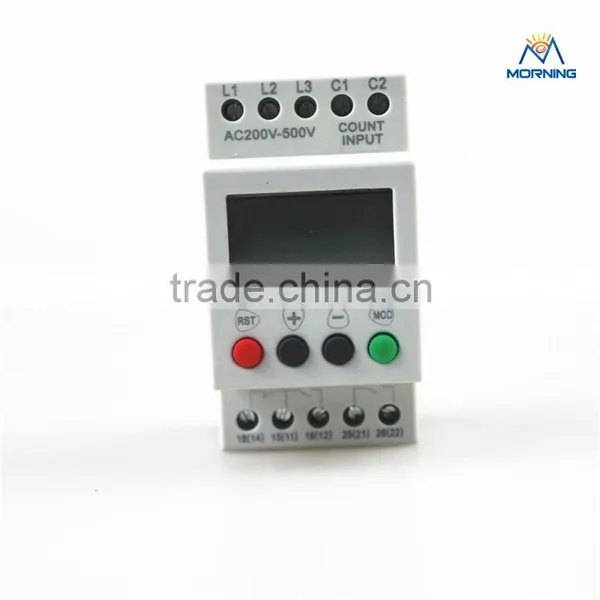 JVR800-1 Multifunction 3-phase and Sequence/Overvoltage/Undervoltage Monitoring Relay With Counting and Timing photo-2