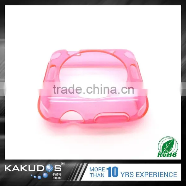 New Replacement Eco-friendly Phone Durable Clear Tpu Case for Apple Watch photo-4