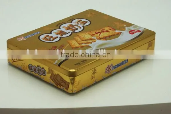 Milk Biscuits Plain Tin Box Packaging photo-4