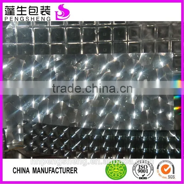 90micron Cube Transparent 3D FILM, Laser Film, 3d Laminating Mobile Lamination Film photo-3
