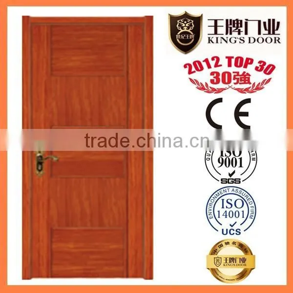 Modern House Solid Wooden Hdf Main Door Design for Bedroom
